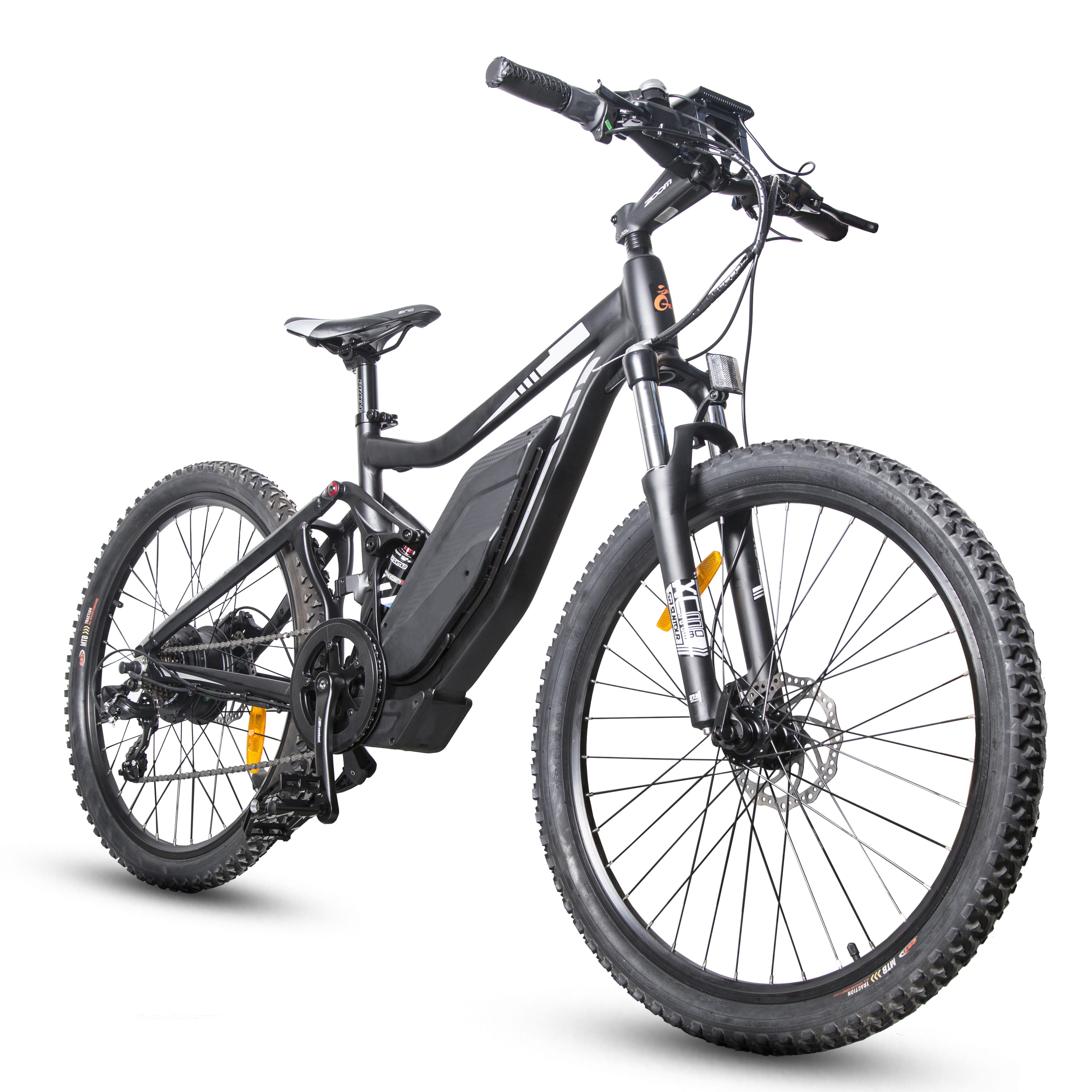 Tornado full suspension electric mountain bike