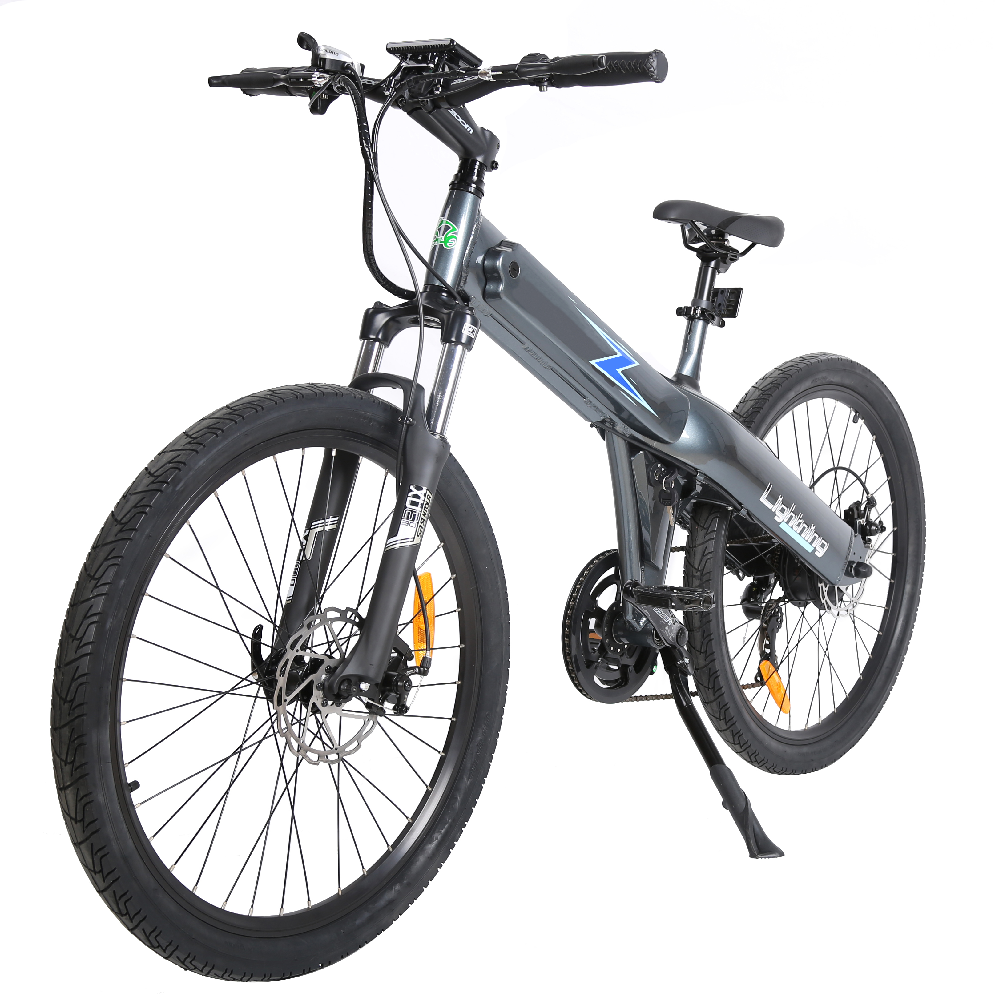 Flash 26inch  mountain ebike grey