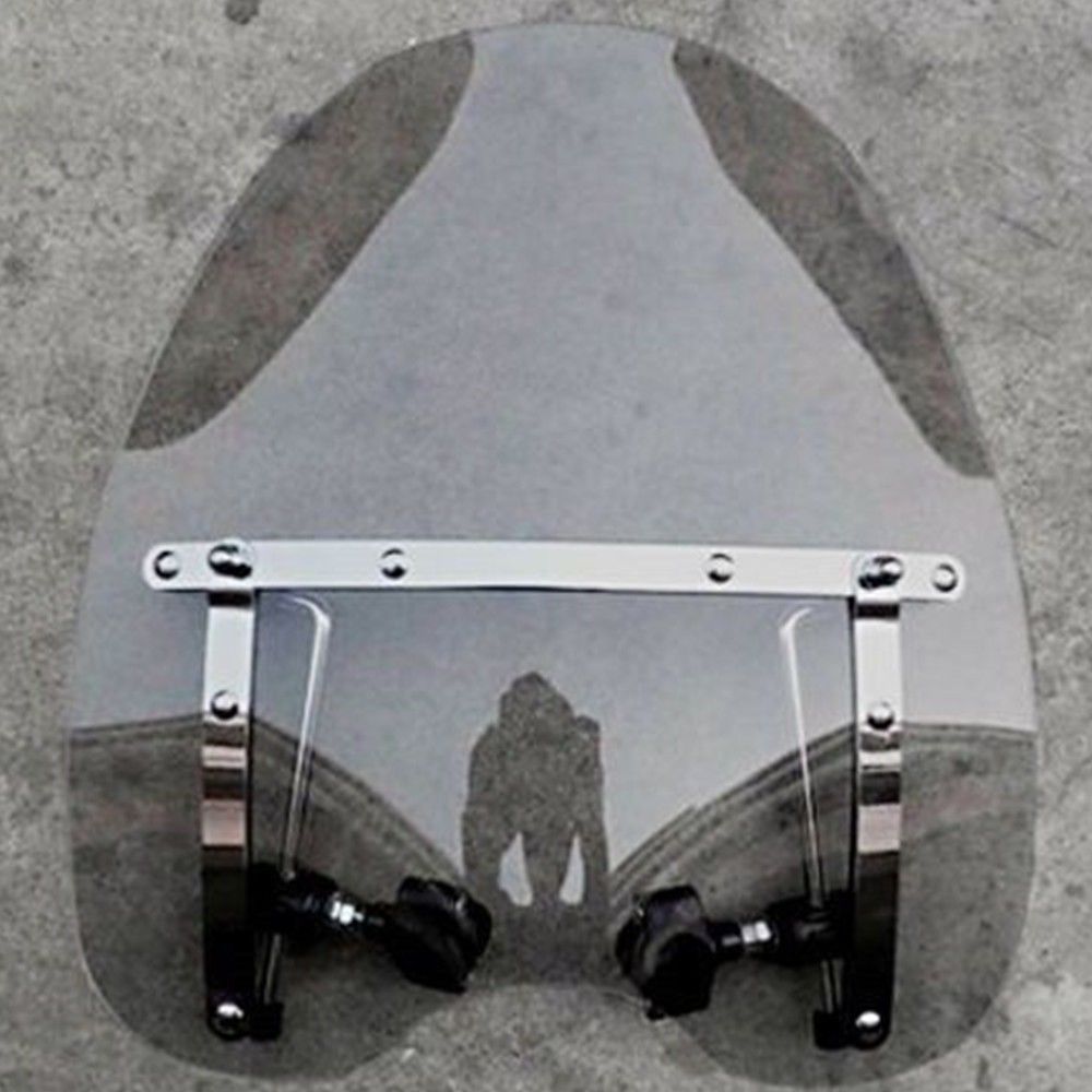 Smoke Windscreen Windshield For Harley Davidson Dyna Softail Sportster Road King